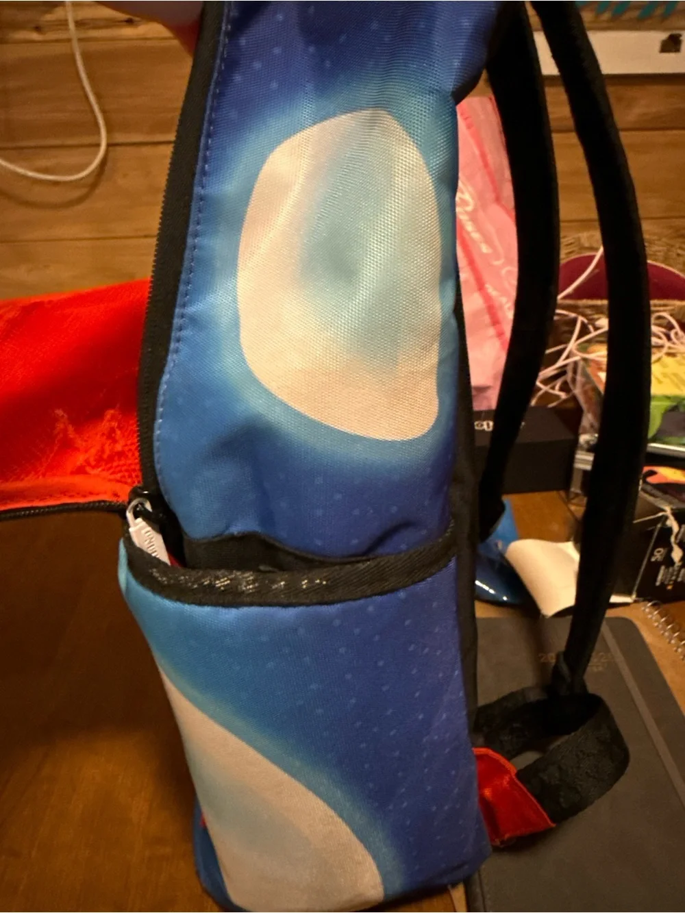 Sprayground Blue Casper Arcade Graphic Backpack